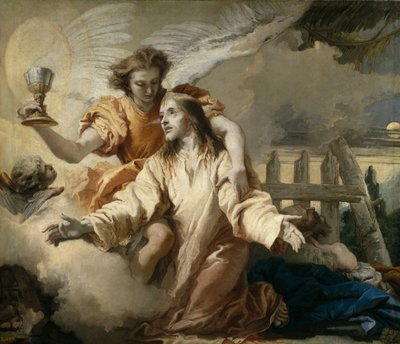 Kval i trädgården, 1772 av Giovanni Domenico Tiepolo