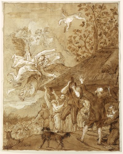 Herdarnas tillkännagivande av Giovanni Domenico Tiepolo