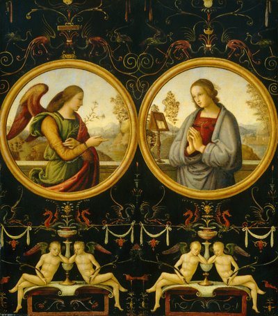 Bebådelsen, 15101515. av Giannicola di Paolo