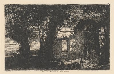 Aux Iles Borromeo [Lake Maggiore] (På de Borromeiska öarna [Lake Maggiore]) av Giberto Borromeo