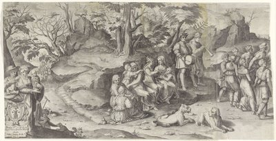 Isak och Rebeckas äktenskap (sida 1) av Gijsbert Van Veen