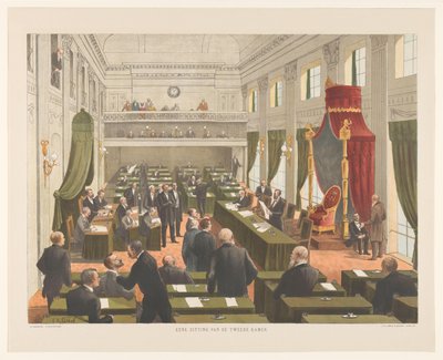 Generalstaternas representanthus, Haag av Gijsbertus Jan Sijthoff