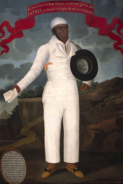 Jose Silverio OLAYA BALANDRA (olja på duk) av Gil de Castro
