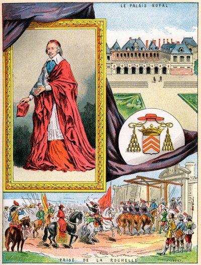 Kardinal Richelieu, 1898 av Gilbert