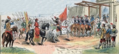 Belägring av La Rochelle - Frankrikes historia: kung Ludvig XIII (1601–1643) och kardinal de Richelieu (Armand Jean du Plessis av Gilbert Gilbert