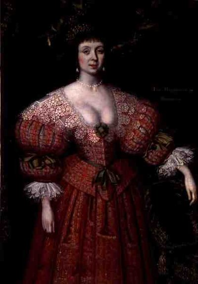 Porträtt av Jane, Marchioness of Winchester (olja på duk) av Gilbert Jackson