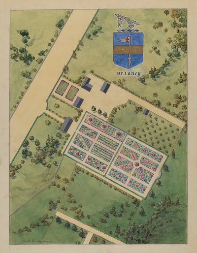 J. Delancey Estate, c. 1936. av Gilbert Sackerman