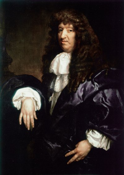 Samuel BUTLER, Porträtt 1670-talet (olja på duk) av Gilbert Soest