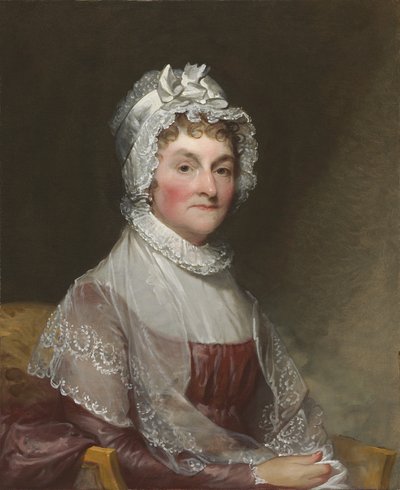 Abigail Smith Adams (Mrs John Adams) av Gilbert Stuart