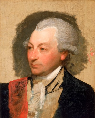 Kapten Sir John Jervis (1735-1823), ca 1782-87 (olja på duk) av Gilbert Stuart