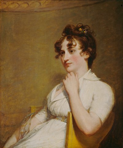 Eleanor Parke Custis Lewis Mrs Lawrence Lewis, 1804. av Gilbert Stuart