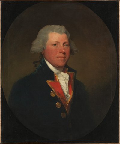 James DeLancey av Gilbert Stuart