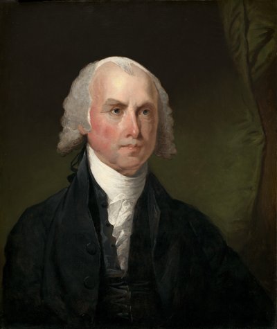 James Madison, ca. 1821. av Gilbert Stuart