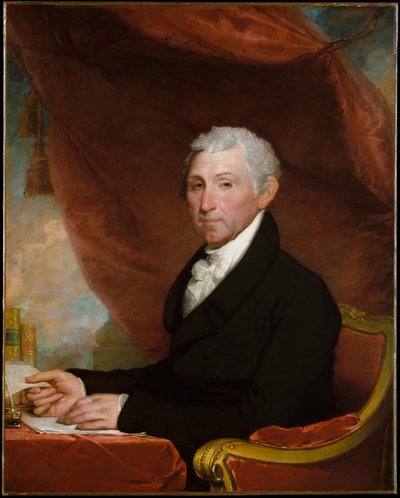 James Monroe av Gilbert Stuart