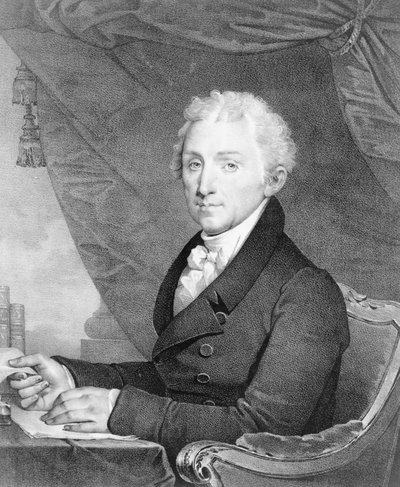 James Monroe, USA:s femte president av Gilbert Stuart