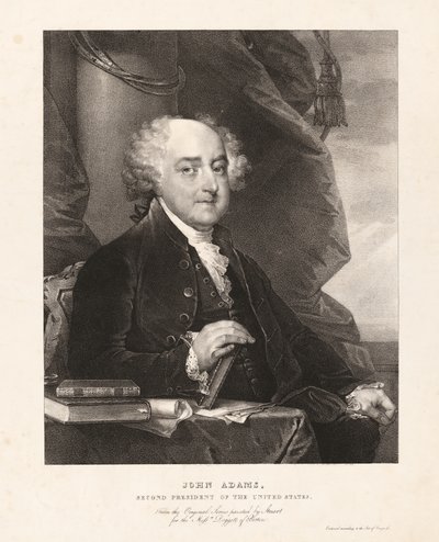 John Adams av Gilbert Stuart