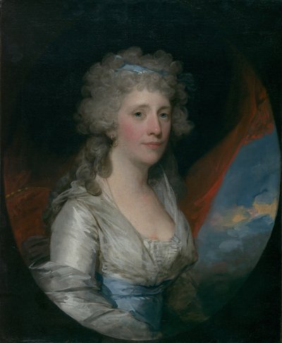 Fru. Joseph Anthony Jr. Henrietta Hillegas, ca 1795-98. av Gilbert Stuart