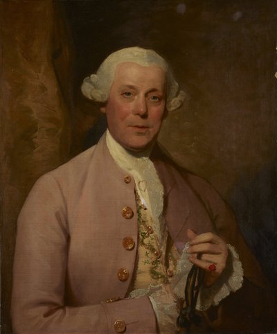Porträtt av Henry Lambert av Gilbert Stuart