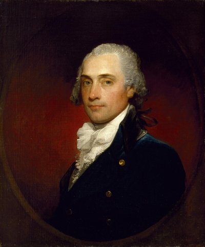 Porträtt av John Vaughan av Gilbert Stuart
