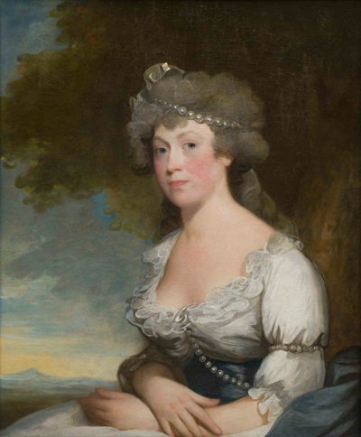 Porträtt av Mrs. James Arden, 1794. av Gilbert Stuart