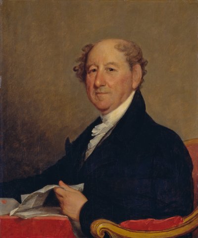 Porträtt av Rufus King (1755-1827) av Gilbert Stuart