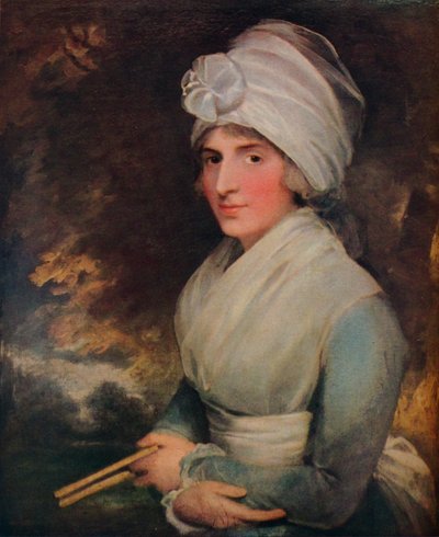 Sarah Siddons, 1787 av Gilbert Stuart