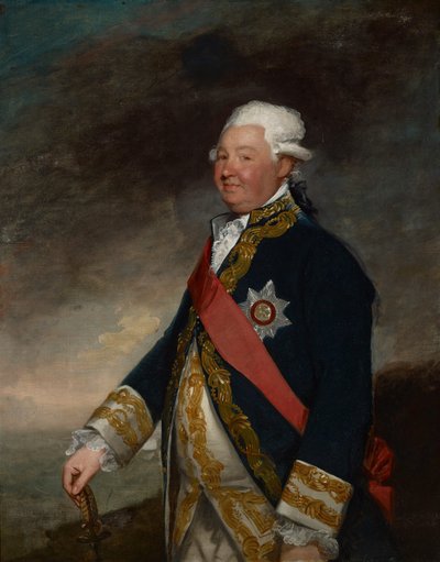 Viceamiral Edward Hughes av Gilbert Stuart