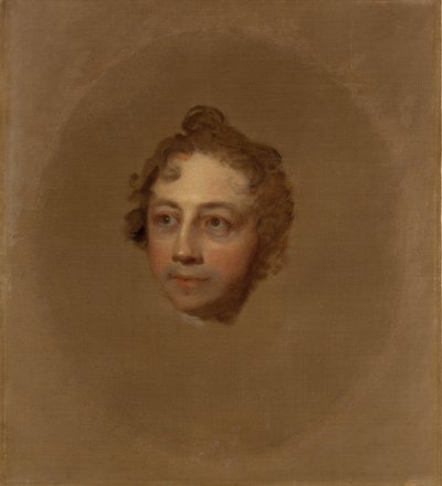 Washington Allston, ca. 1819-20. av Gilbert Stuart