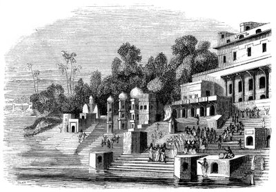 Afzul Khans favorithustru förbereder sig för sutten, 1847 av Giles