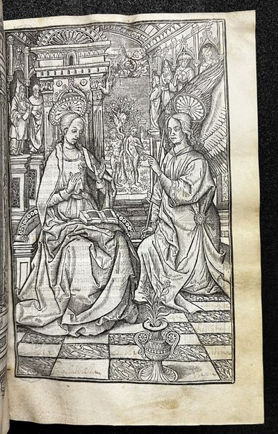 Timbok, användning i Rom (Heures a lusaige de Romme) av Gilles Hardouyn