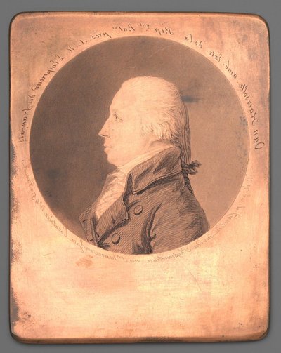 Porträtt av Anthony Fred. Råna. Evert baron van Haersolte av Gilles Louis Chrétien