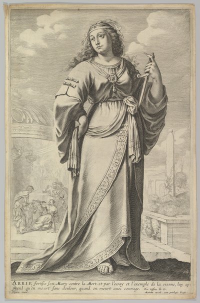 Arrie, 1647. Skapare: Gilles Rousselet, Abraham Bosse. av Gilles Rousselet and Abraham Bosse