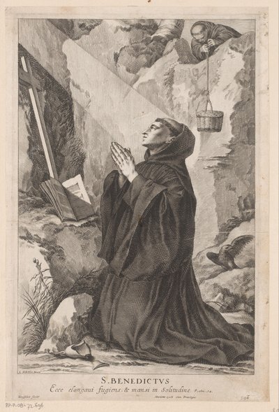 Sankt Benedictus av Gilles Rousselet