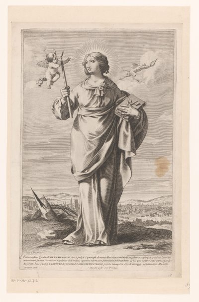 Saint Genoveva av Paris av Gilles Rousselet