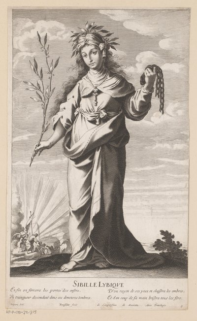 Libische sibille Sibylle Libyque (titel på objekt) Sibille (serietitel) The Sibyls (serietitel) av Gilles Rousselet