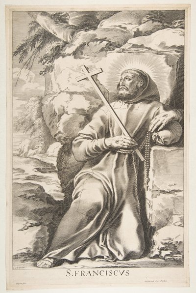 St Franciskus. av Gilles Rousselet