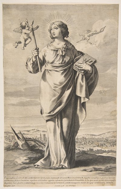 St. Genevieve.n.d. av Gilles Rousselet
