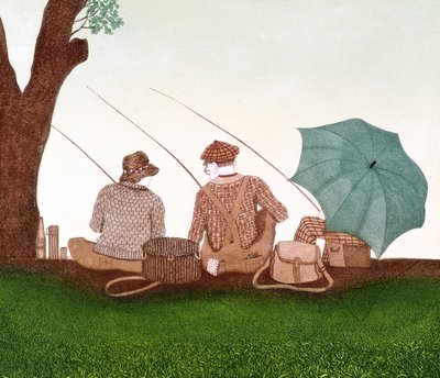 Gått och fiskat av Gillian Lawson