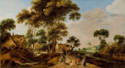 Landsvägen av Gillis Claesz de Hondecoeter