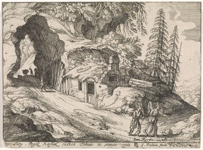Landskap med Tobias och ärkeängeln Rafael av Gillis Peeters (I)