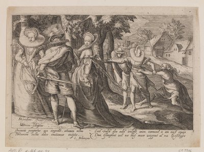 Cupid och Discord av Gillis van Breen