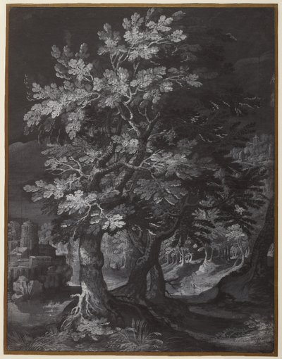 Skogsscen av Gillis van Coninxloo