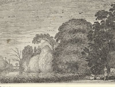 Herde och ryttare i ett skogsbryn av Gillis van Scheyndel (I) (possibly)