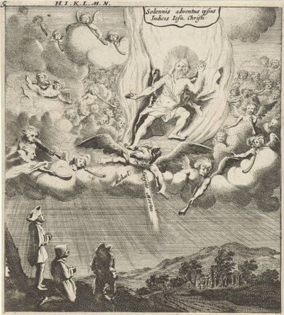 Kristus visar sig i himlen av Gillis van Scheyndel (I)