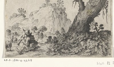 herdepojke Landskap (serietitel) av Gillis van Scheyndel (I)