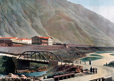 Station vid Lars på Georgian Military Road, c1890. av Gillot