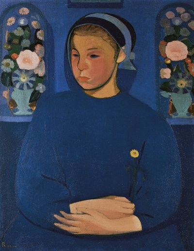 Blomstertjejen av Gino Rossi