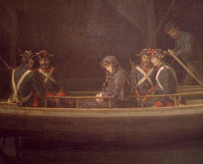 Luisa Sanfelice transporteras från Palermo till Neapel den 2 september av Gioacchino Toma
