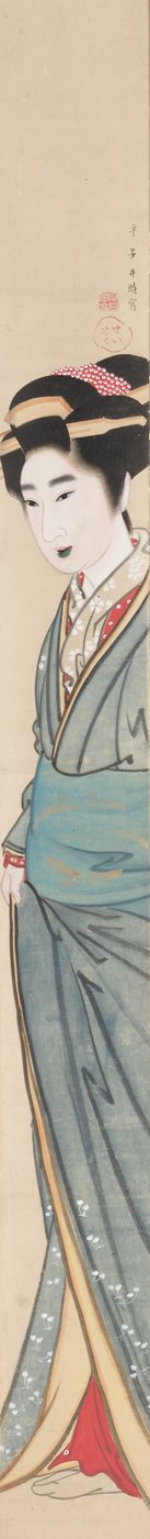 Courtesan, 1800-talet. av Gion Seitoku