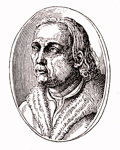 Simone del Pollaiolo, känd som Il Cronaca av Giorgio (after) Vasari